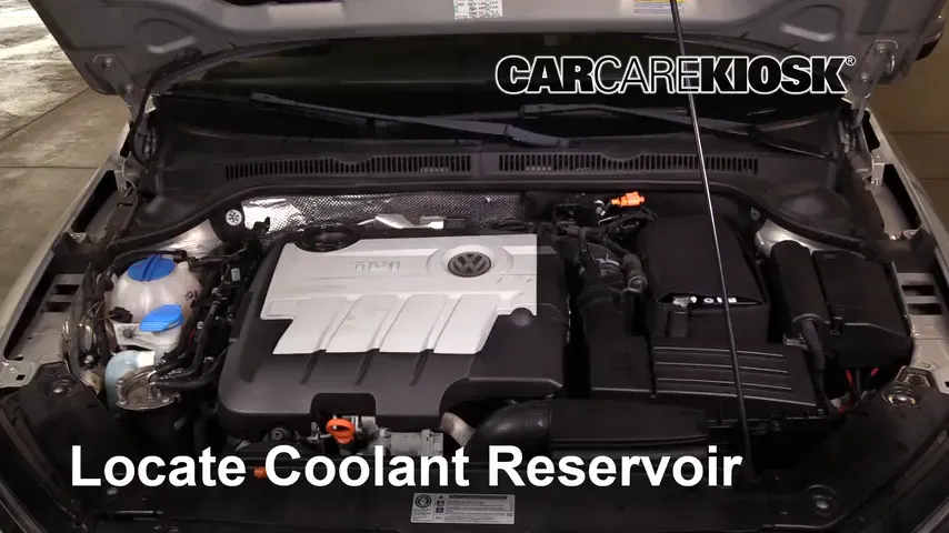 2012 Volkswagen Jetta TDI 2.0L 4 Cyl. Turbo Diesel Sedan Coolant (Antifreeze)